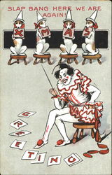 Slap Bang Here We Are Again! Postcard