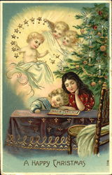 Children Cherubs Postcard