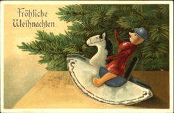 Toy Horse Postcard