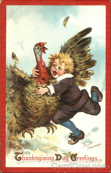 Thanksgiving Day Greetings Frances Brundage