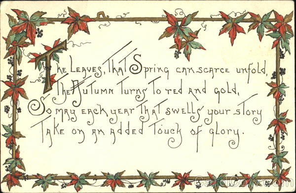 Leaves that Spring H. B. Griggs (HBG) H. B. Griggs (HBG)