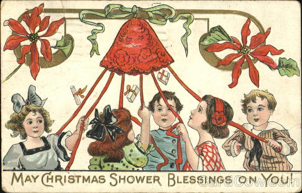May Christmas Shower Blessings On You! H. B. Griggs (HBG)
