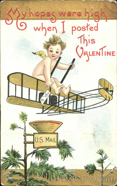 Cupid on Airplane H. B. Griggs (HBG) H. B. Griggs (HBG)