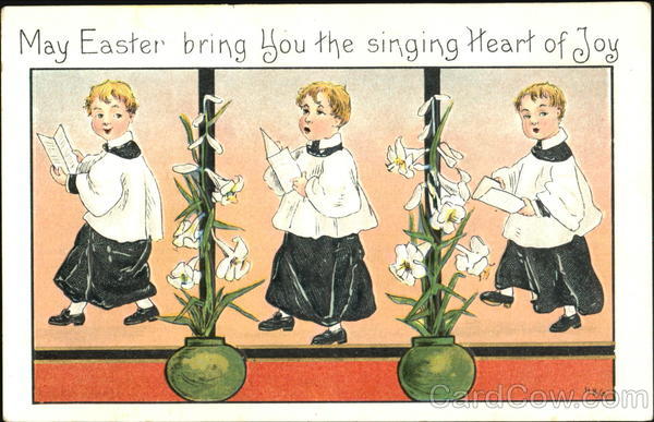 May Easter Bring You The Singing Heart Of Joy H. B. Griggs (HBG)