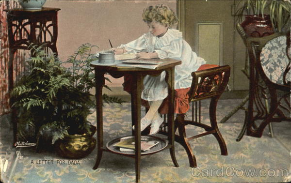 A Letter For Dada Girls