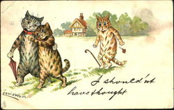 Series 539 Louis Wain Postcard Postcard