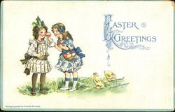 Easter Greetings Postcard