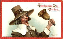 Thanksgiving Day Greetings Frances Brundage Postcard Postcard