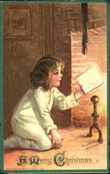 A Merry Christmas Postcard