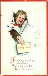 Feb'y 14th Frances Brundage Postcard Postcard