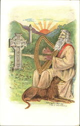 Harp Fred C. Lounsbury Postcard Postcard
