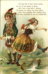 Children Bagpipes Postcard