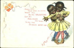 Black Children R. F. Outcault Postcard Postcard