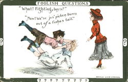 Foolish Questions Cobb X Shinn Postcard Postcard