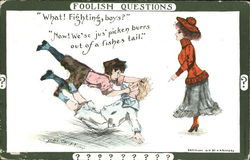 Foolish Questions Postcard