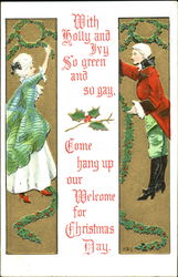 Holly & Ivy Postcard