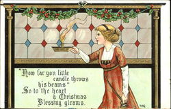 Christmas Blessing Postcard