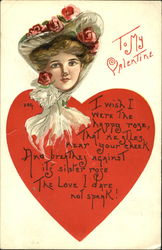 To My Valentine H.B. Griggs (HBG) Postcard Postcard