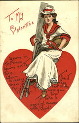 To My Valentine Postcard