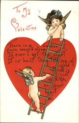 To My Valentine Postcard