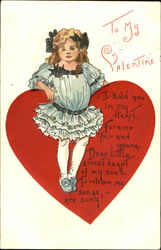 To My Valentine H.B. Griggs (HBG) Postcard Postcard