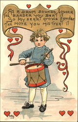 Drummer Boy H.B. Griggs (HBG) Postcard Postcard