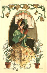Woman Postcard