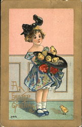An Easter Greeting Postcard