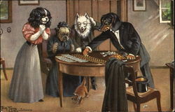 Das Grobe Los Dogs Postcard