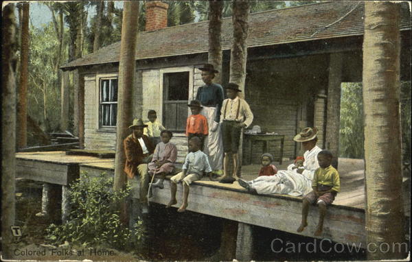 Colored Folks At Home Black Americana