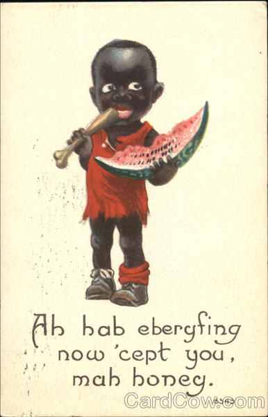 Ah Hab Eberyfing Now Cept Yu Mah Honey Black Americana