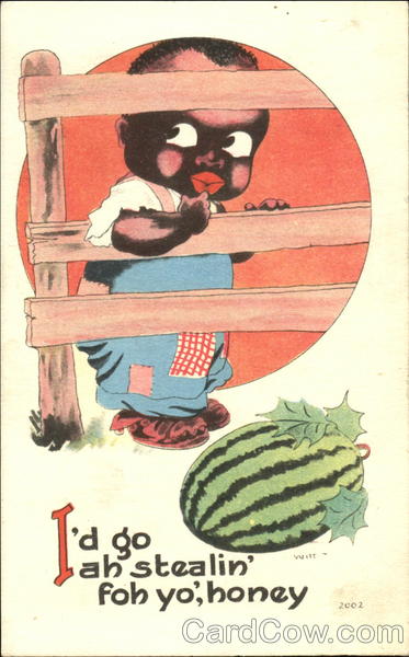 I'D Go Ah Stealin Fob Yo Honey Black Americana