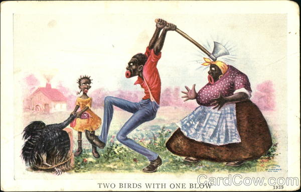 Two Birds With One Blow Black Americana
