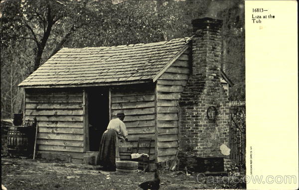 Liza At The Tub Black Americana