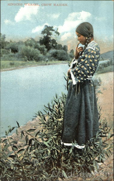 Singing Weasel Crow Maiden Native Americana