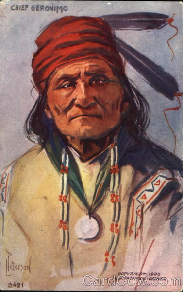 Chief Geronimo L. Peterson Native Americana