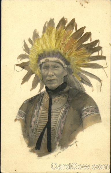 Indian Chief Native Americana