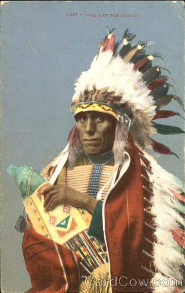 Tall Man Dan Native Americana