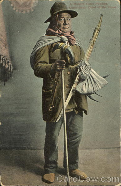 A Modern Curio Peddier Native Americana