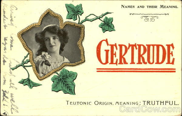 Gertrude Names