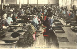 Sorting The Tea-Leaves Postcard