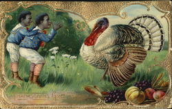 Thanksgiving Greetings Postcard