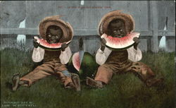 In The Good Old Summer Time Postcard