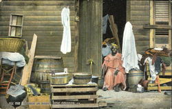 Woman New Orleans, LA Black Americana Postcard Postcard