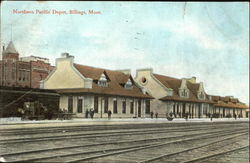 Northern Pacific Depot Postcard