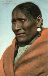 Days Woman Cheyenne Squaw Postcard
