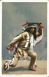 Arrowmaker Ojibwa Brave Postcard