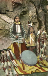 Indian Natives Of Oregon Native Americana Postcard Postcard