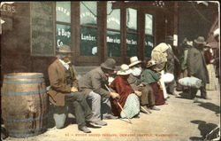 Puget Sound Indians Seattle, WA Native Americana Postcard Postcard