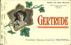 Gertrude Postcard